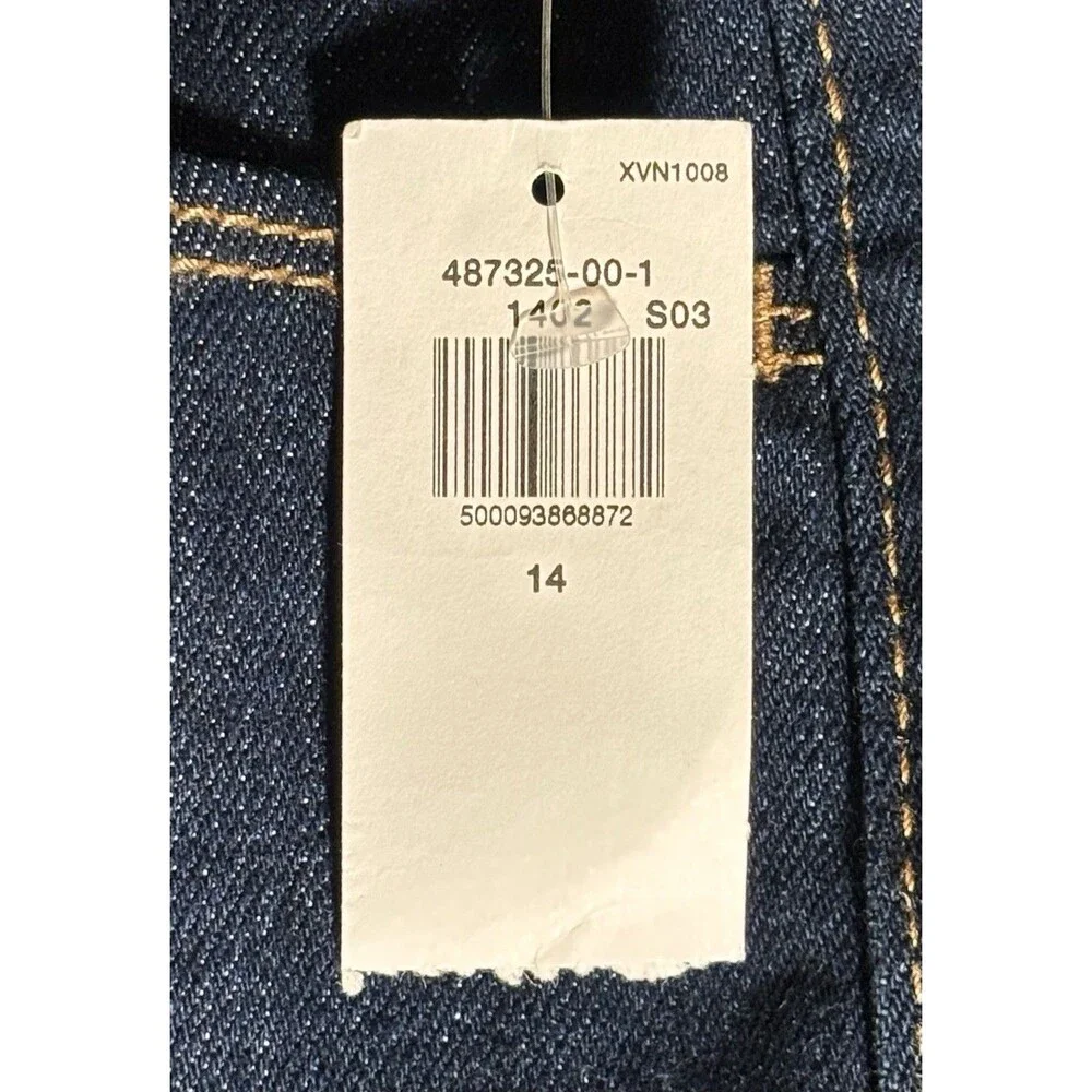 Old Navy Women’s Size 14 High-Waisted Wow Flare Dark Rinse Jeans - Picture 10 of 12